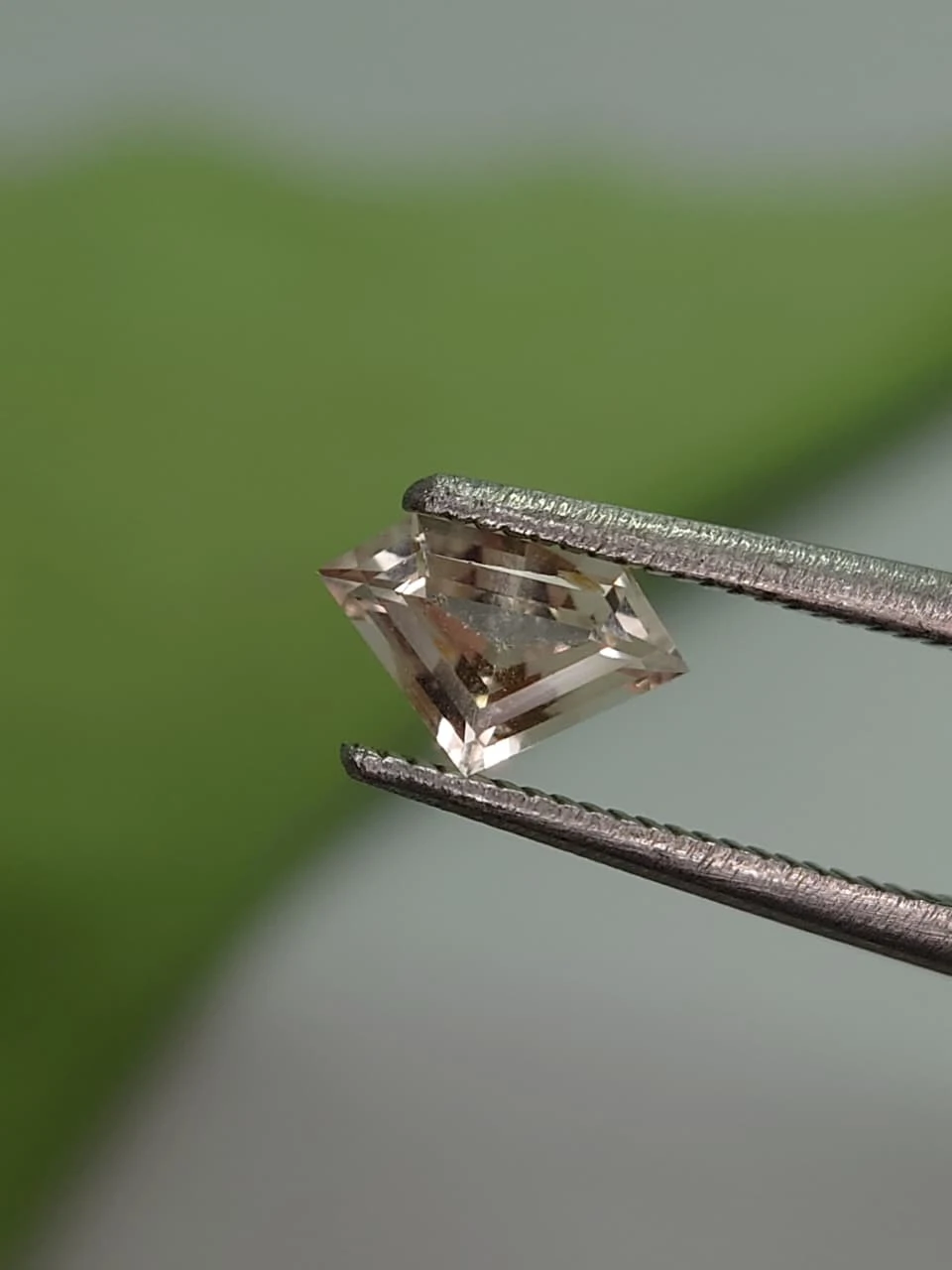 0.6ct Natural Pastel Pink Imperial Topaz from Katlang Pakistan — view 4